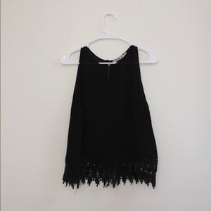 🔥🔥🔥CLEAN OUT SALE BLACK TANK WITH LACE LINING